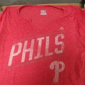 Majestic 2XL Philadelphia Phillies t-shirt